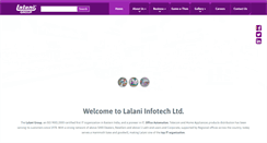 Desktop Screenshot of lalaniinfotech.com