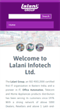 Mobile Screenshot of lalaniinfotech.com