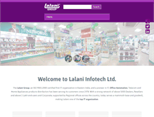 Tablet Screenshot of lalaniinfotech.com